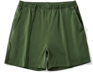 AIMPACT Mens Lounge Shorts Breathable Soft 4 Inch Lightweight Simple Active Shorts Sleep Bottoms