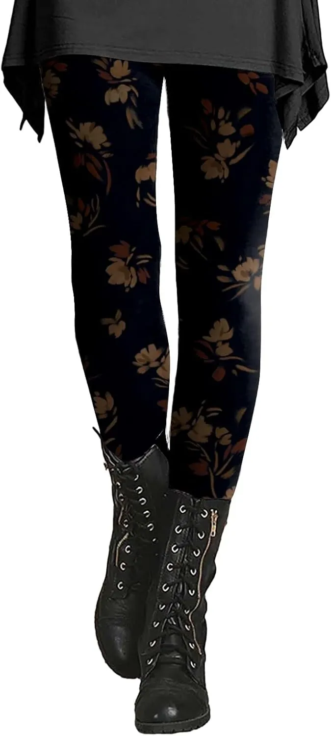 Animal Print Leggings for Women Leggings Womans Athletic Womens Workout Pants Tummy Control