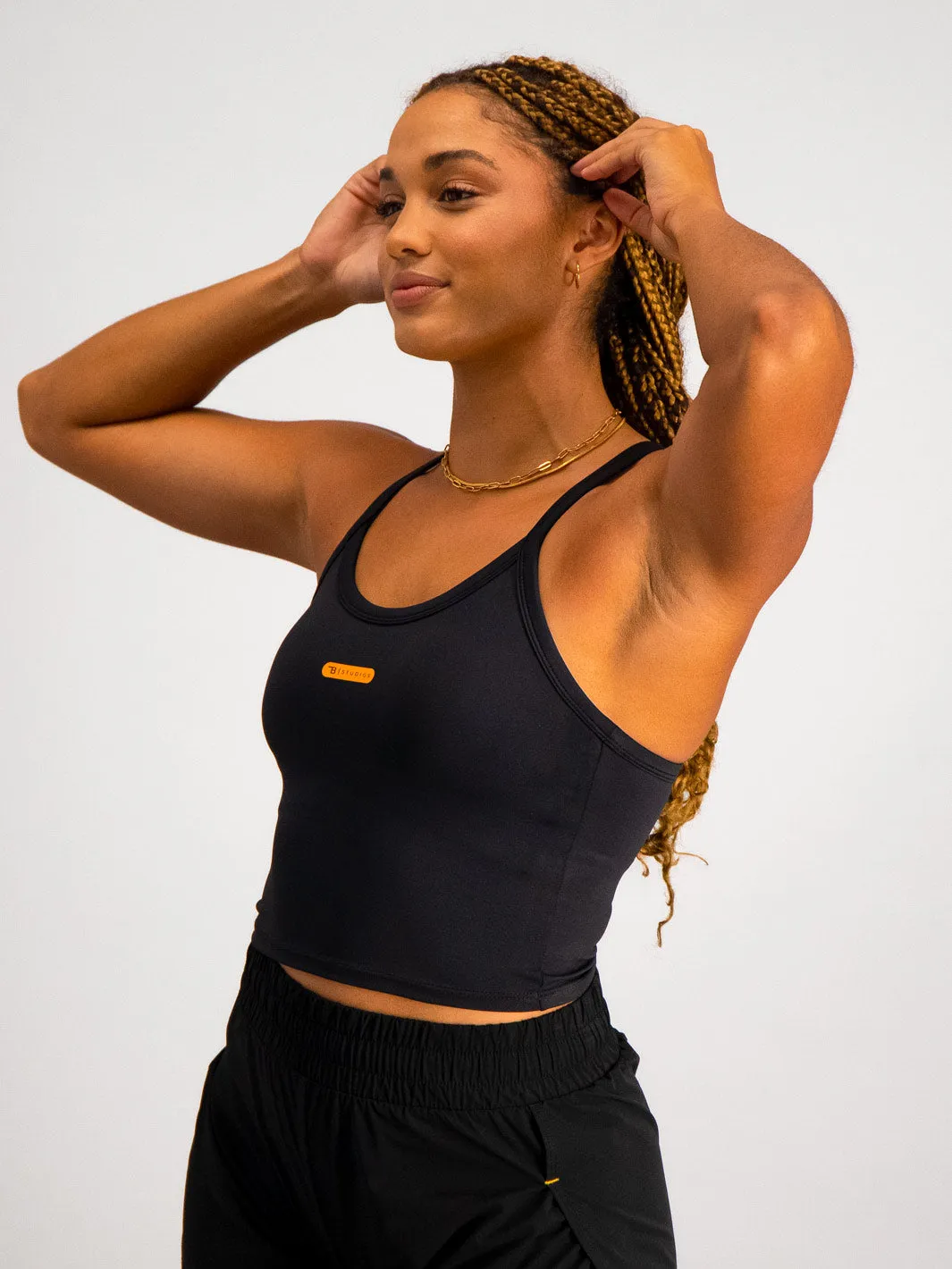 Atlantic Supportive Tank - Black