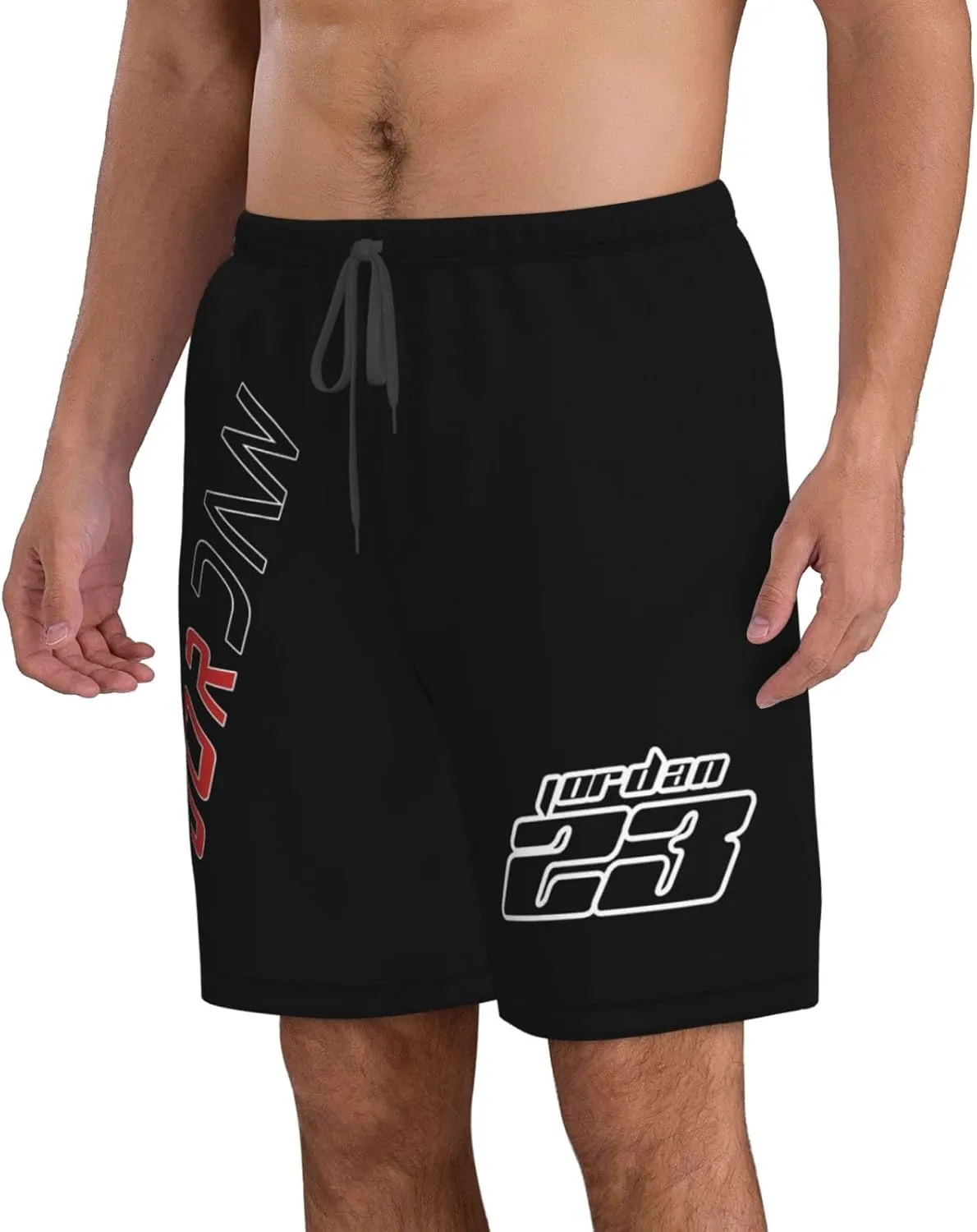 Basketball Goat 23 Beach Shorts Man's Beach Shorts Quick Dry Summer Outdoor Workout Shorts