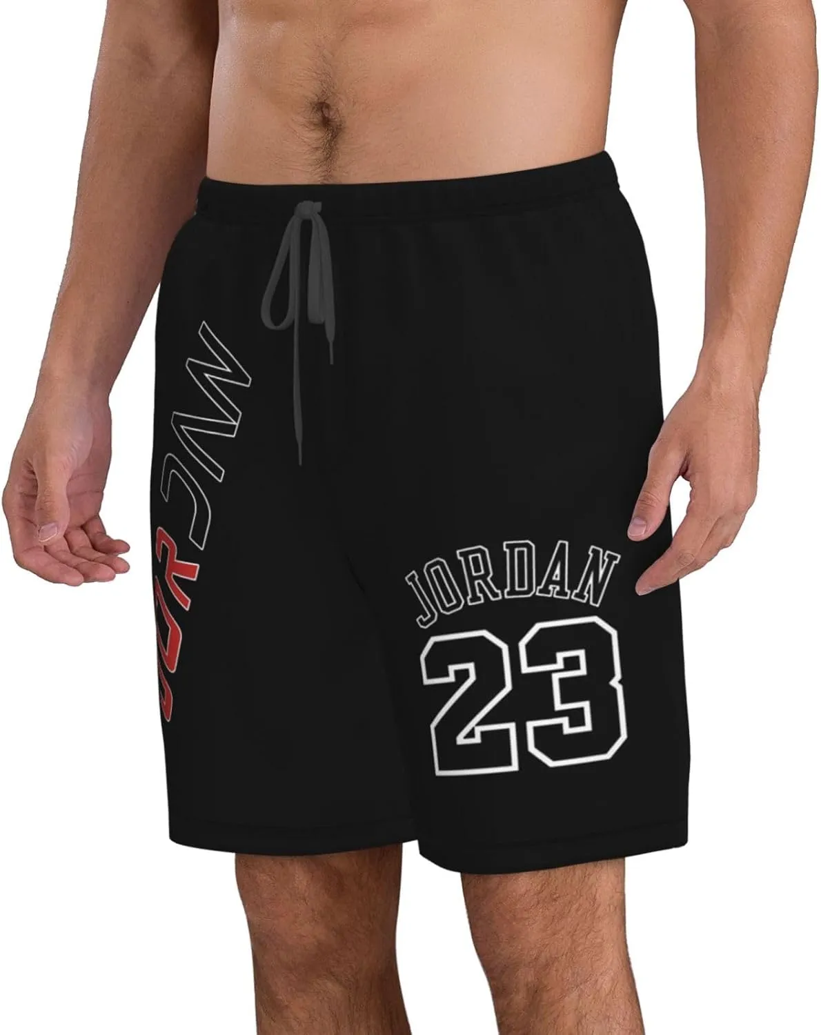 Basketball Goat 23 Beach Shorts Man's Beach Shorts Quick Dry Summer Outdoor Workout Shorts