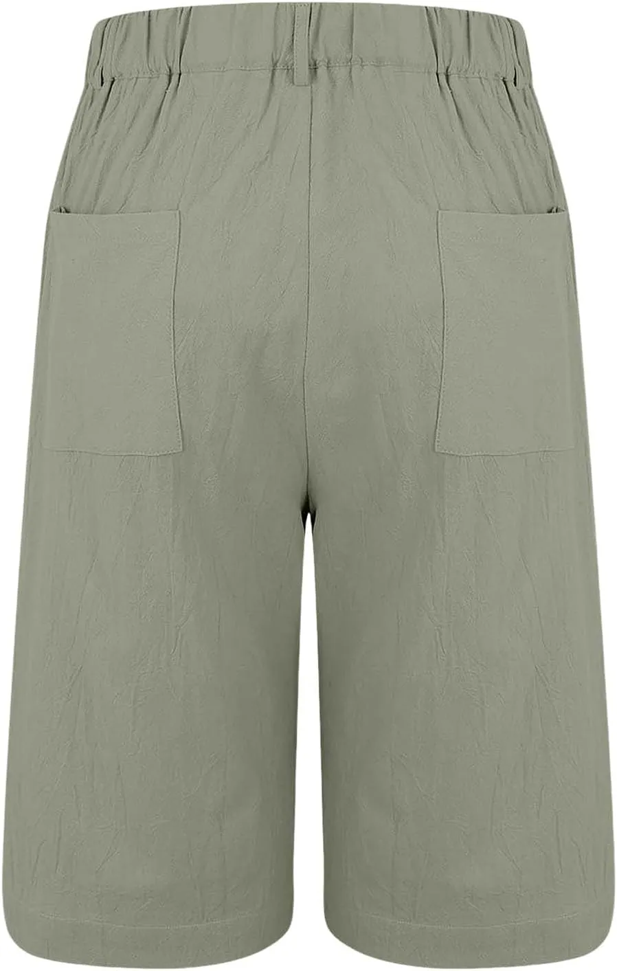Bermuda Shorts for Women 2025 Summer Trendy Casual Comfy Relaxed Fit Long Shorts