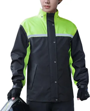 Breathable Impermeable Portable Rain Coat Pants Suit for Men Electric Bike Cycling