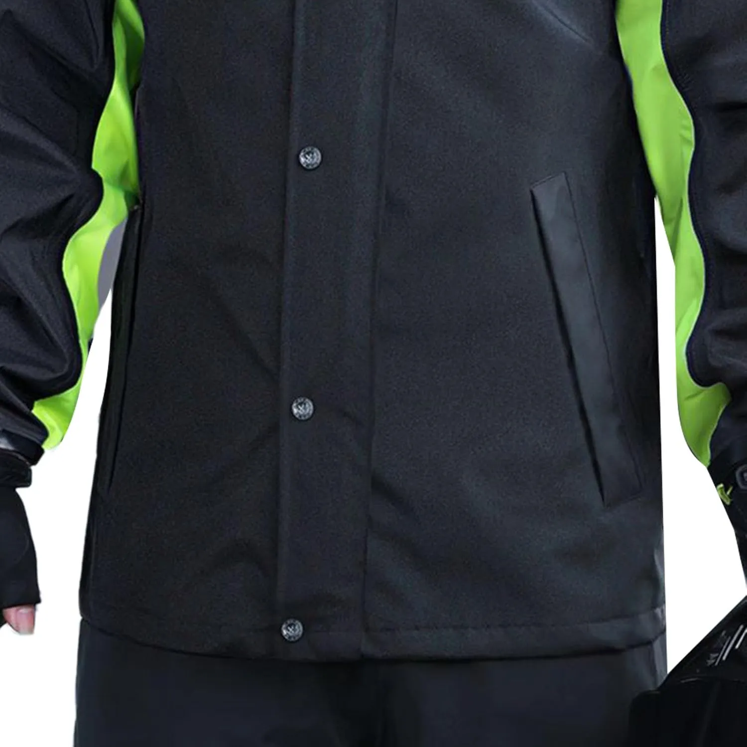 Breathable Impermeable Portable Rain Coat Pants Suit for Men Electric Bike Cycling