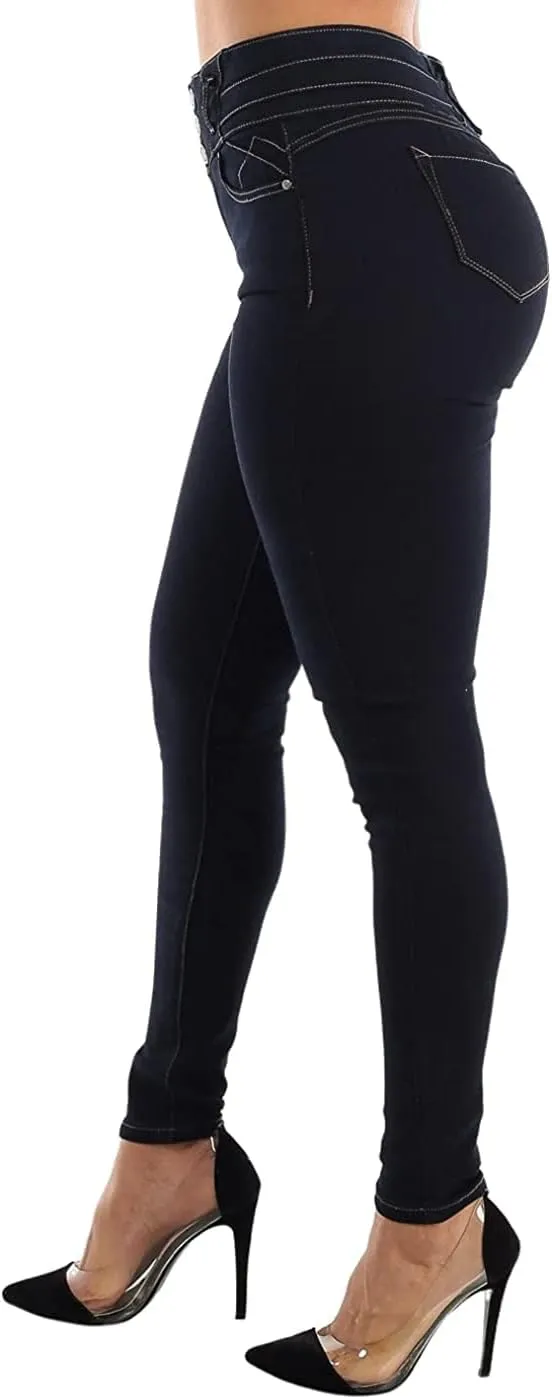 Colombian Jeans Butt Lifting Jeans for Women High Waisted Skinny Levanta Cola Stretch