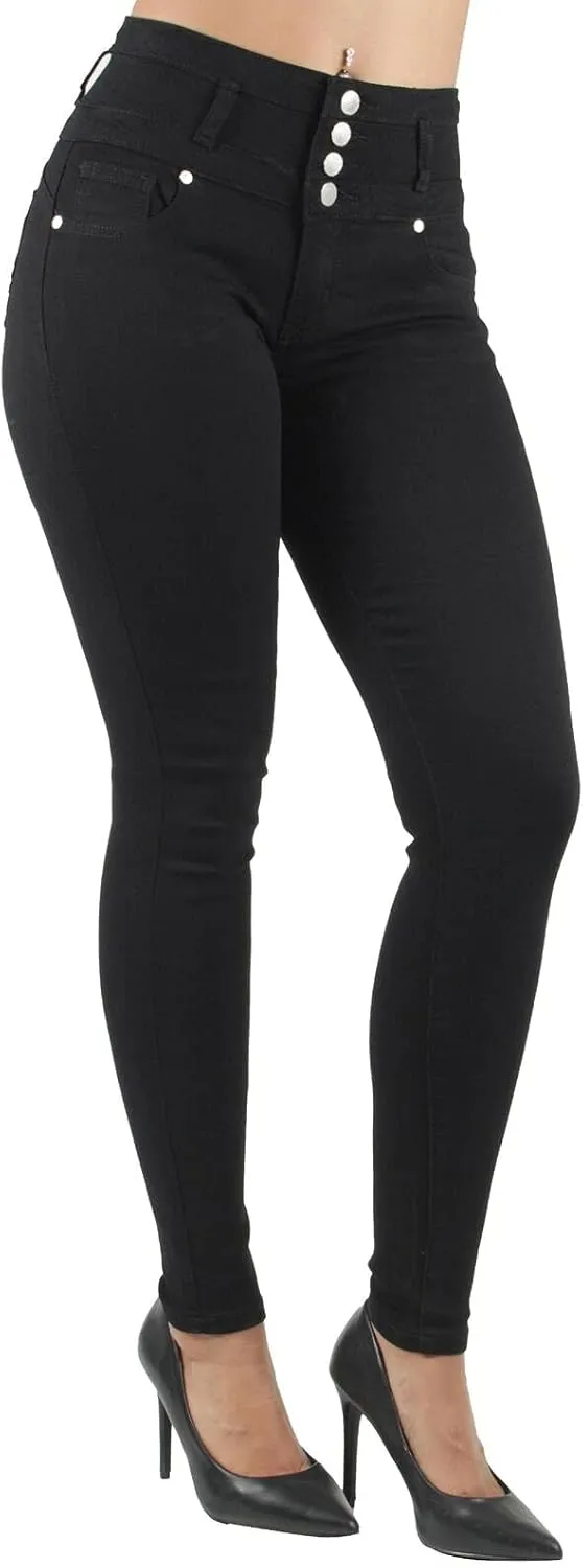 Colombian Jeans Butt Lifting Jeans for Women High Waisted Skinny Levanta Cola Stretch