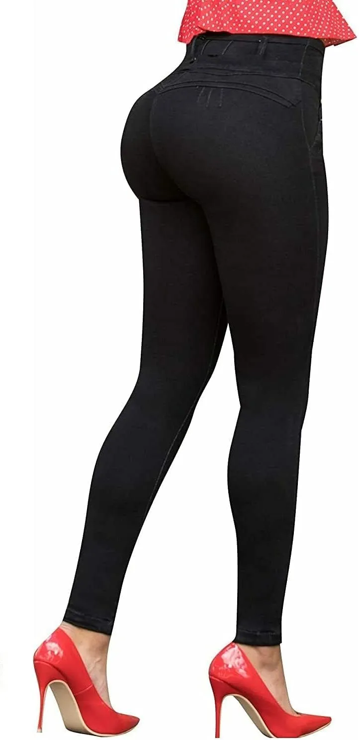 Colombian Jeans Butt Lifting Jeans for Women High Waisted Skinny Levanta Cola Stretch