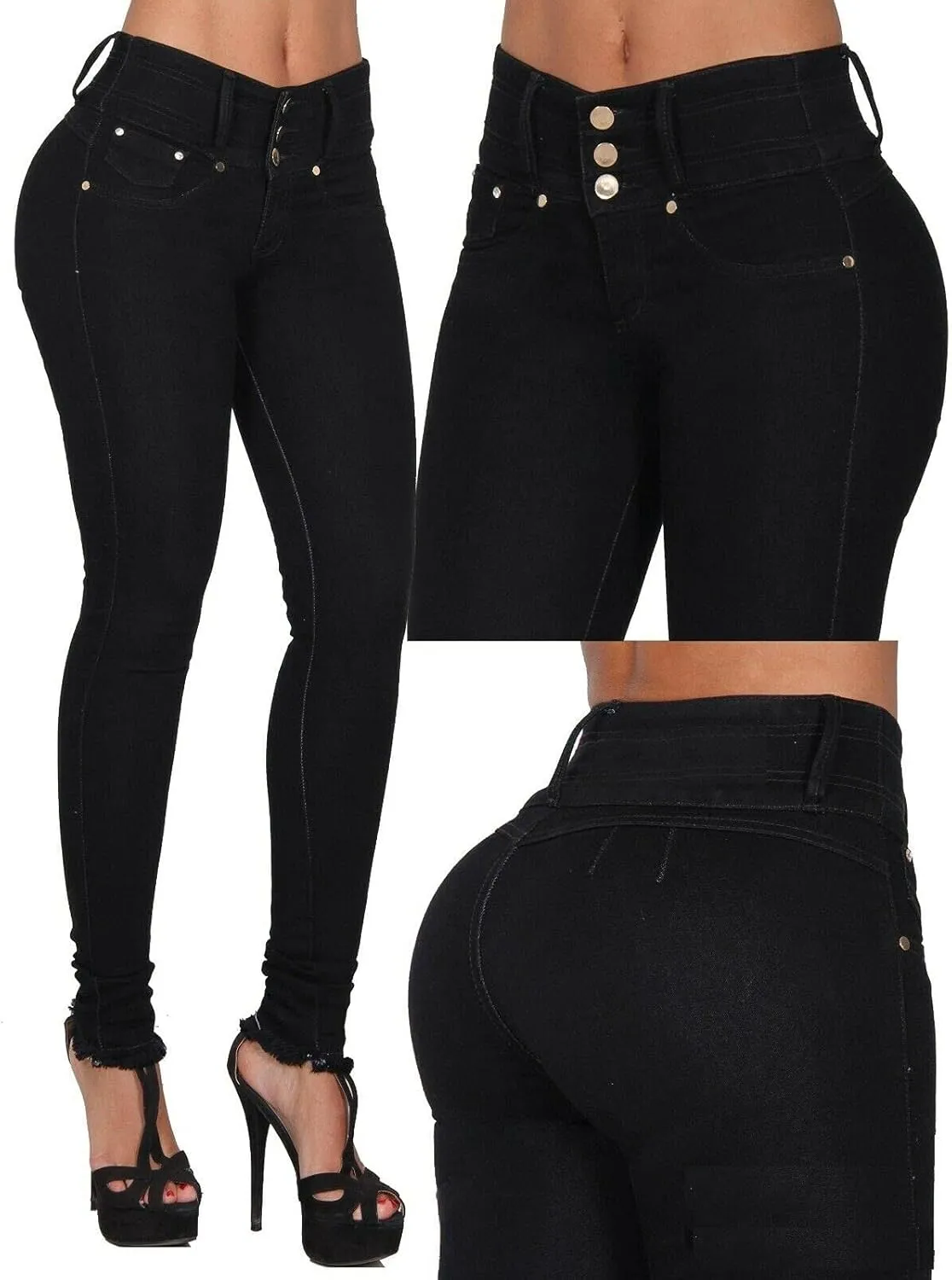Colombian Jeans Butt Lifting Jeans for Women High Waisted Skinny Levanta Cola Stretch