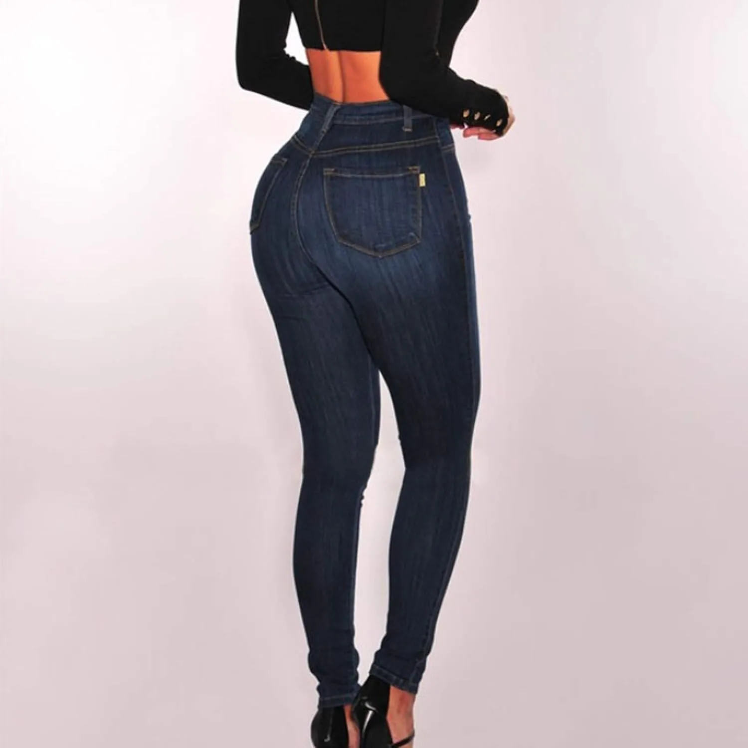 Colored Jeans for Women Womens Jeans Trendy Black Jeans Womens Stretchy Beige Pants High Waisted Skinny Jeans