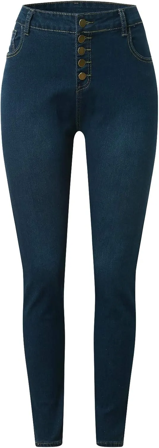 Colored Jeans for Women Womens Jeans Trendy Black Jeans Womens Stretchy Beige Pants High Waisted Skinny Jeans