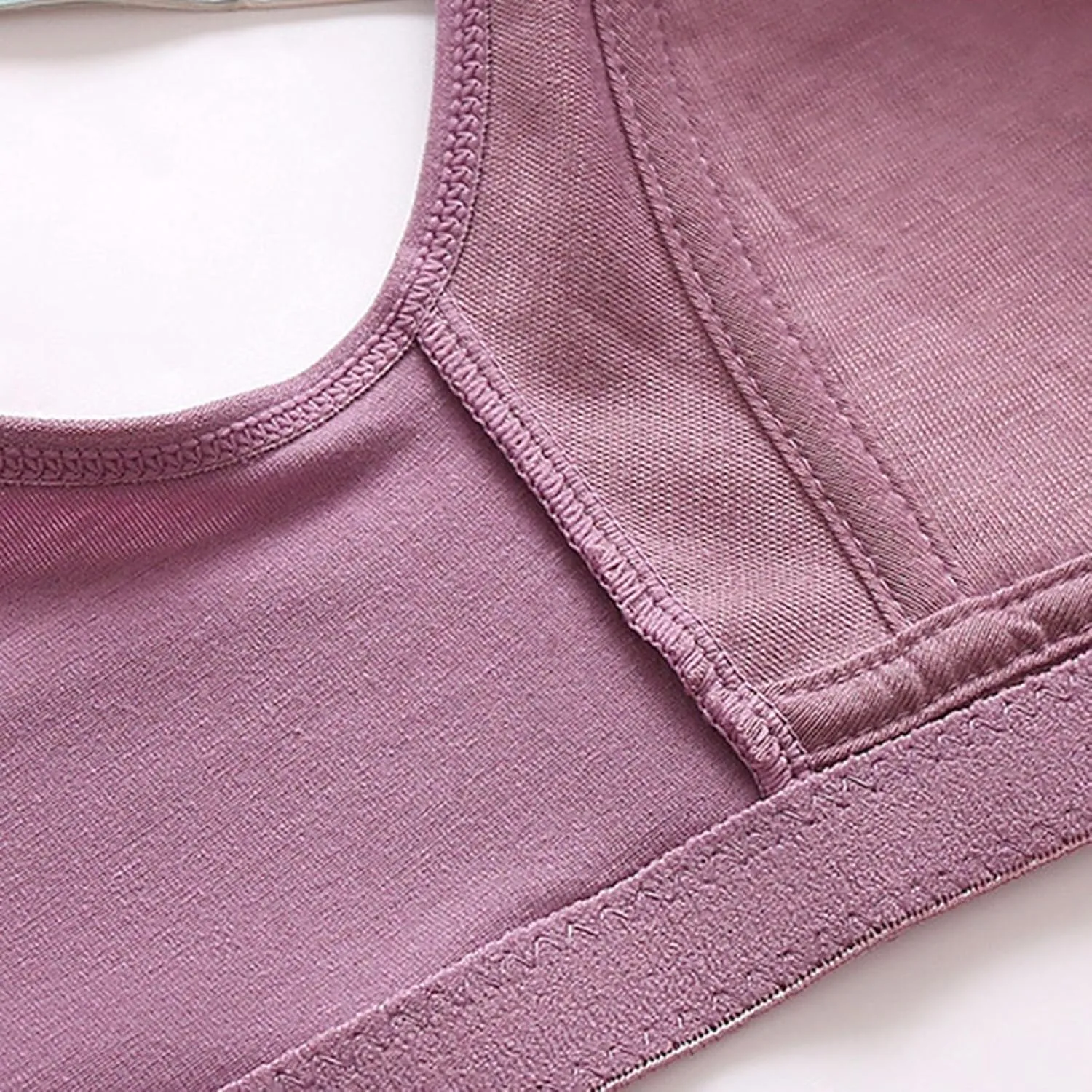 Daisy Bras for Older Women Front Closure Comfort Everyday Bra Seniors Wireless Convenient Closing Tshirt Bra Bralette