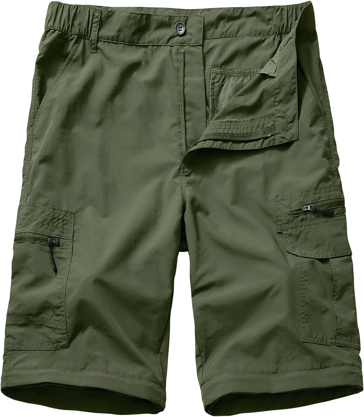 Fishing Pants for Men, Waterproof Convertible Quick Dry Pants for Wading, Lightweight Breathable Hiking Pants Mens