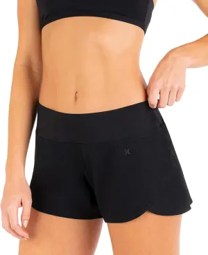 Hurley Women's Standard 2.5-Inch Soft-Waistband Board Shorts
