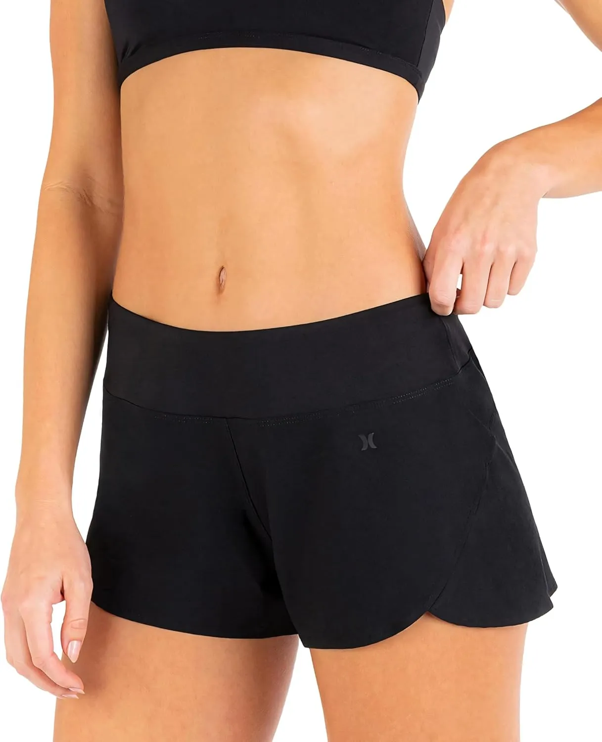 Hurley Women's Standard 2.5-Inch Soft-Waistband Board Shorts