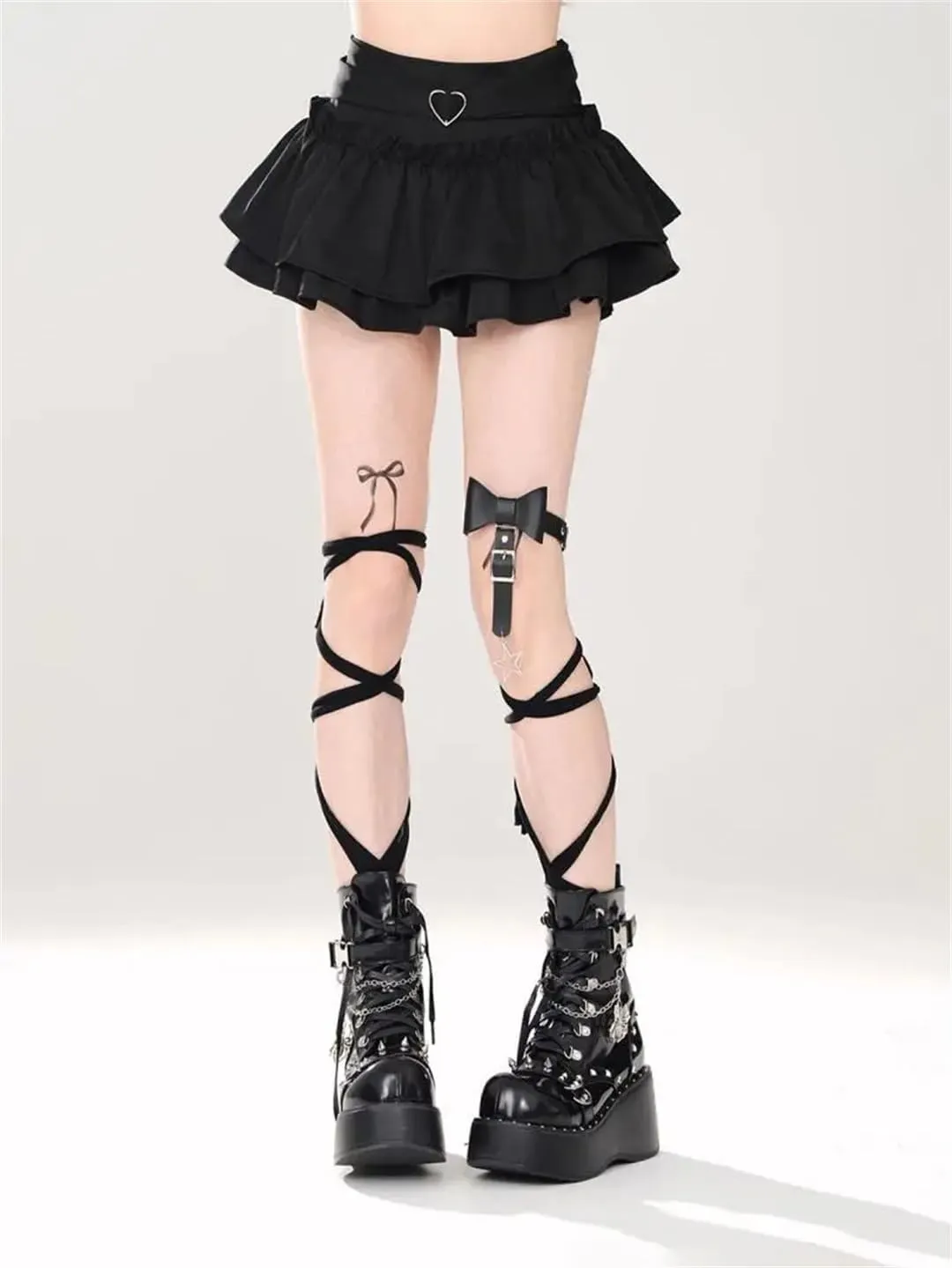 Japanese Mini Skirt Women's Summer High Waist Sweet Skirt Korean Style Safety Short Skirt
