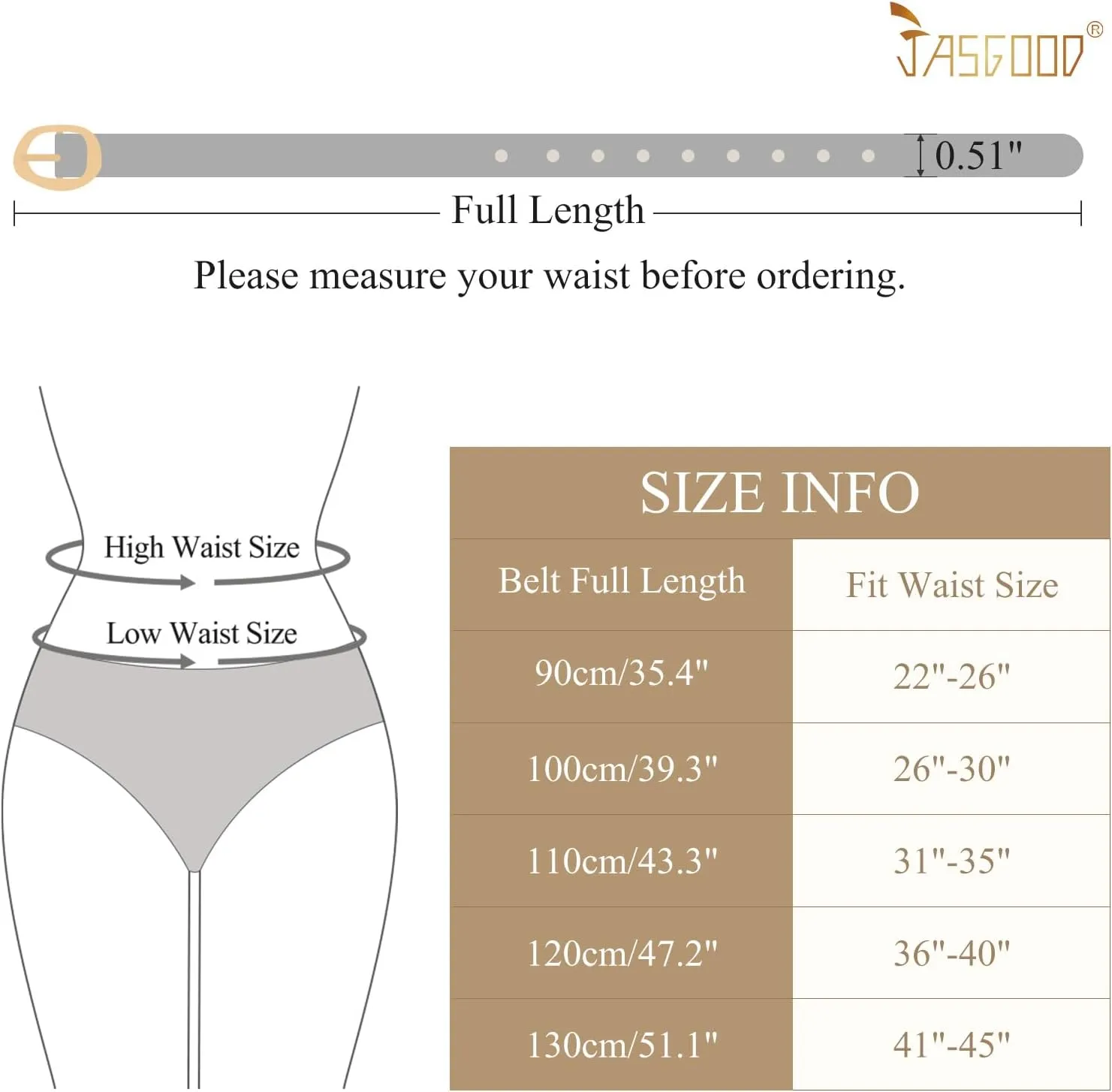 JASGOOD 4 Pack Women Skinny Leather Belts Slim Thin Belt for Dresses Jeans Pants Ladies Small Waist Belt