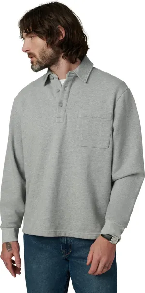 Joe's Jeans Men's Polo Long Sleeve Sweatshirt