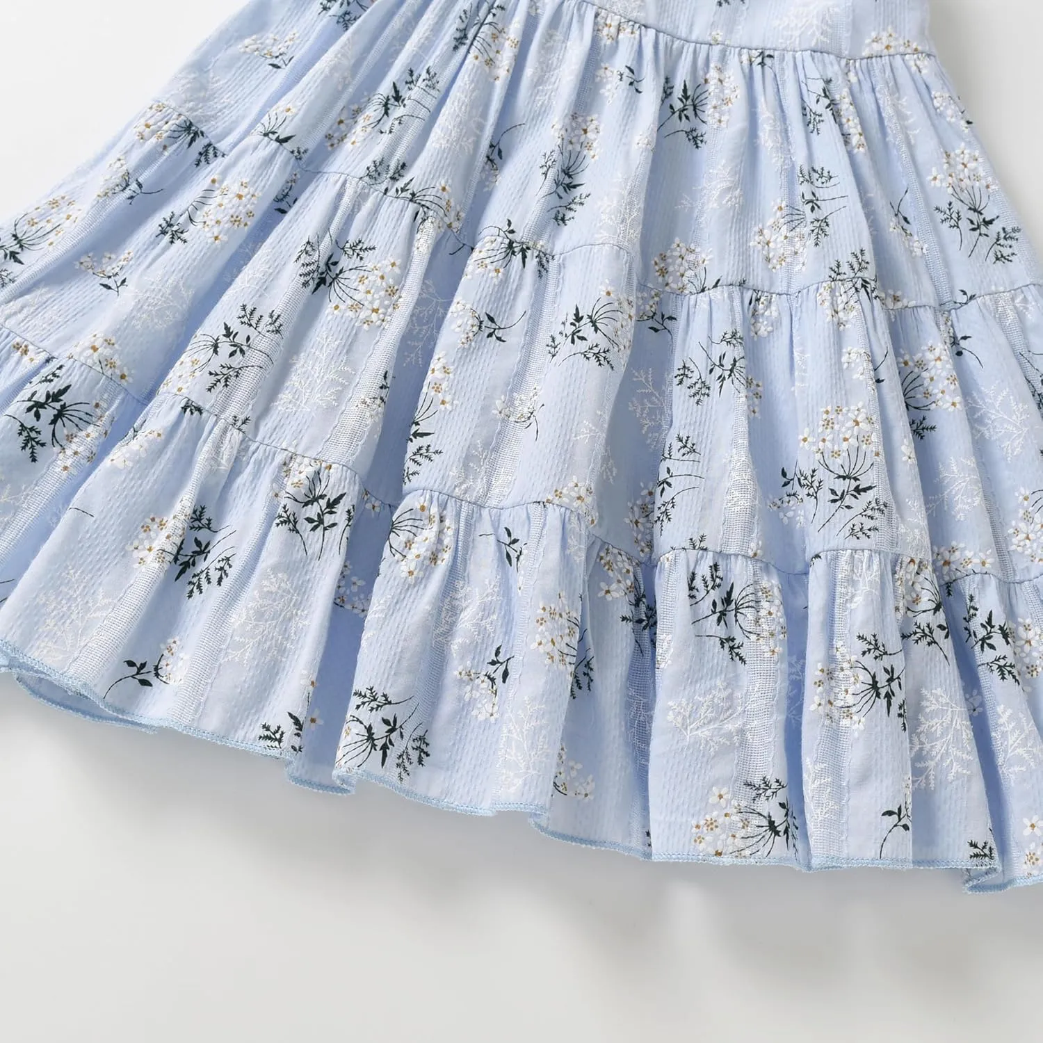 Kids Toddler Baby Girls Dress Ruffle Sleeveless Princess Dress 2024 Summer Beach Sundress