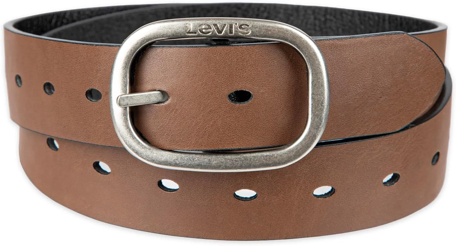 Levi's Women's Two-in-one Reversible Casual Jean Belt