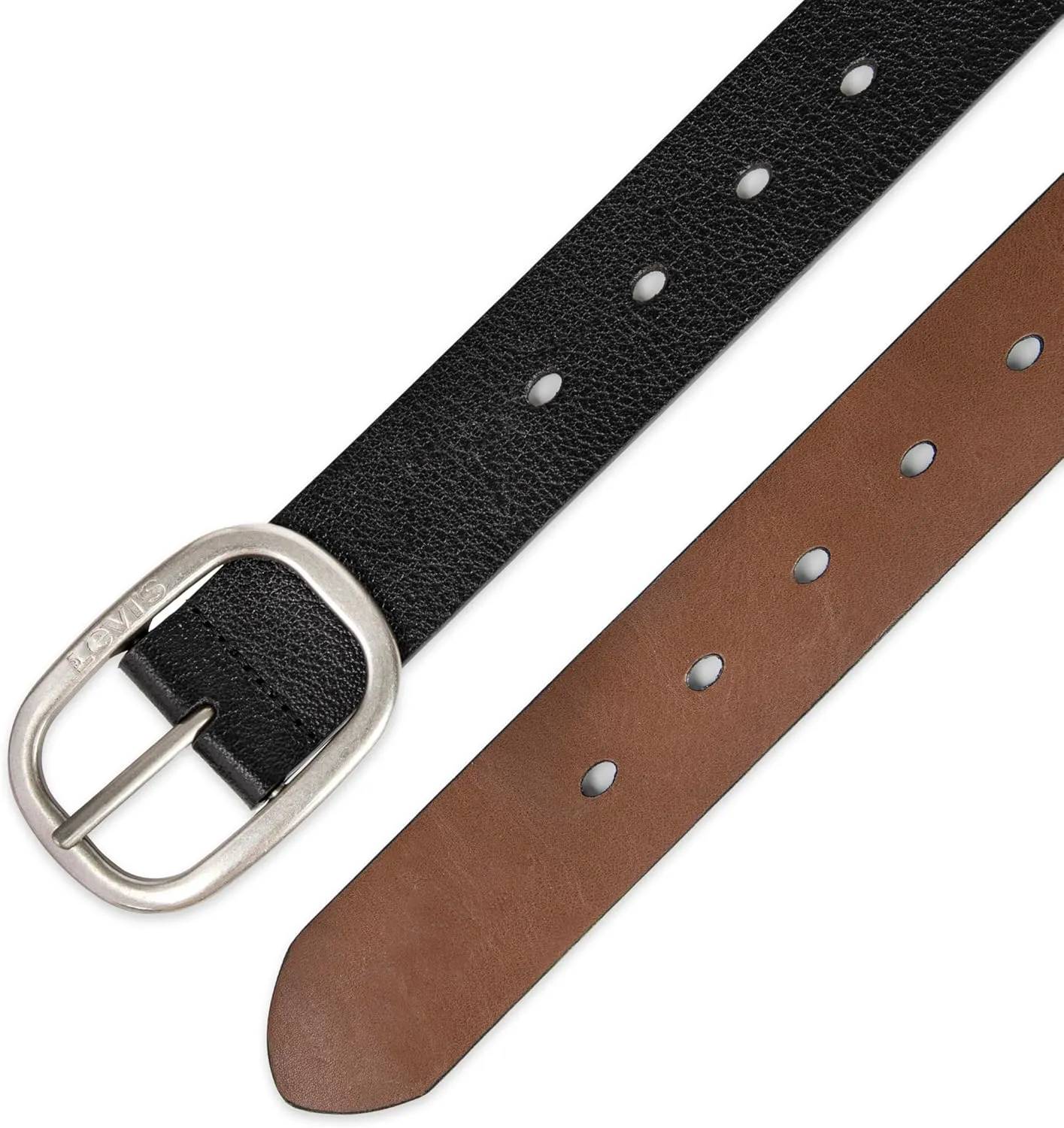 Levi's Women's Two-in-one Reversible Casual Jean Belt