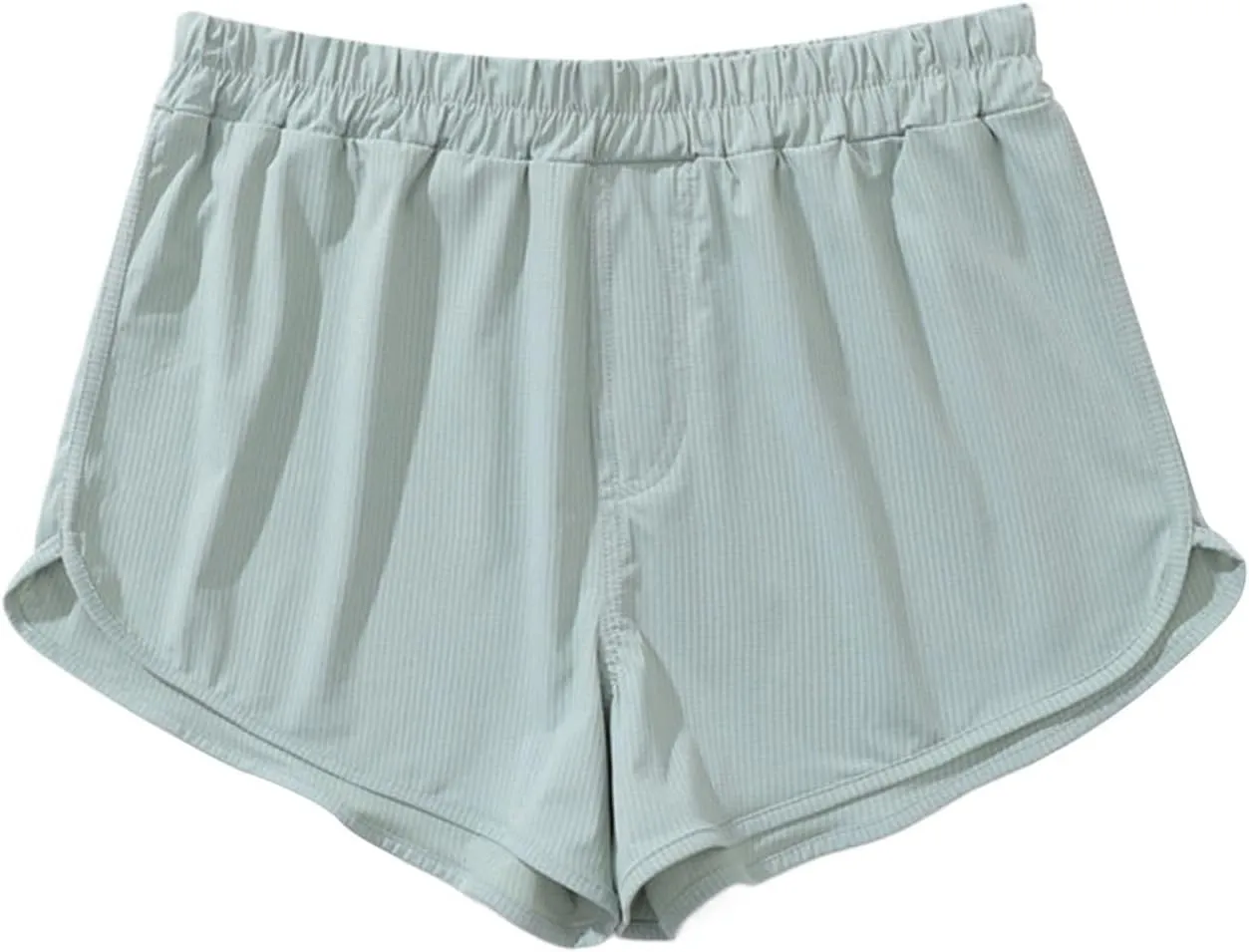 Men's Active Running Shorts Training Exercise Workout Shorts Quick Dry Gym Athletic Performance Shorts with Pockets