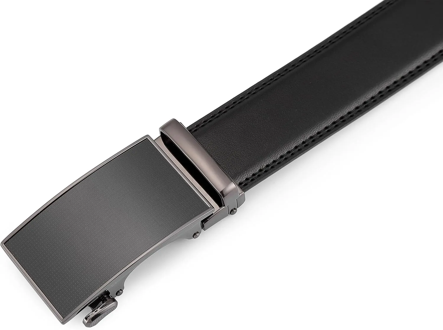 Men's Belt,Ratchet Dress Belt with Automatic Buckle Brown/Black-Trim to Fit-35mm wide
