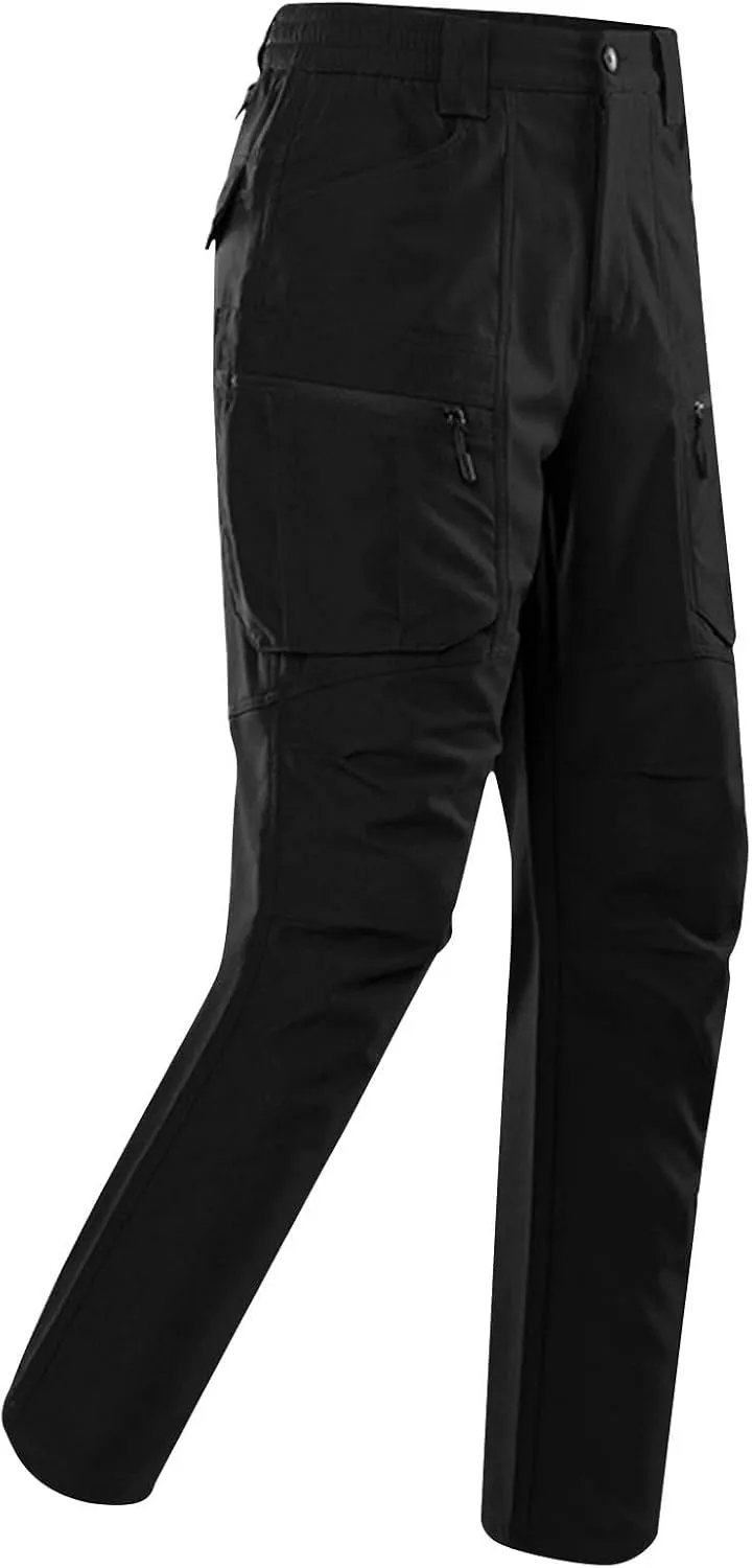 Men's Cargo Pants Outdoor Hiking Pants Athletic Joggers Sweatpants Water Resistant Breathable Ripstop Tactical Pants