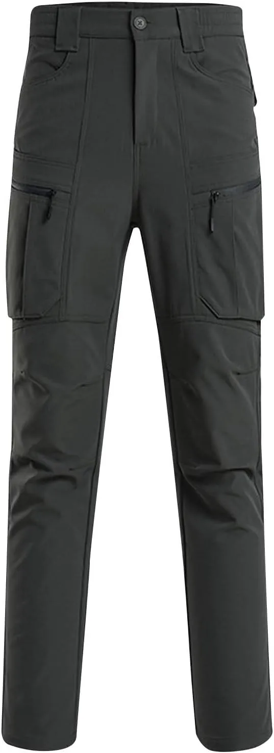 Men's Cargo Pants Outdoor Hiking Pants Athletic Joggers Sweatpants Water Resistant Breathable Ripstop Tactical Pants