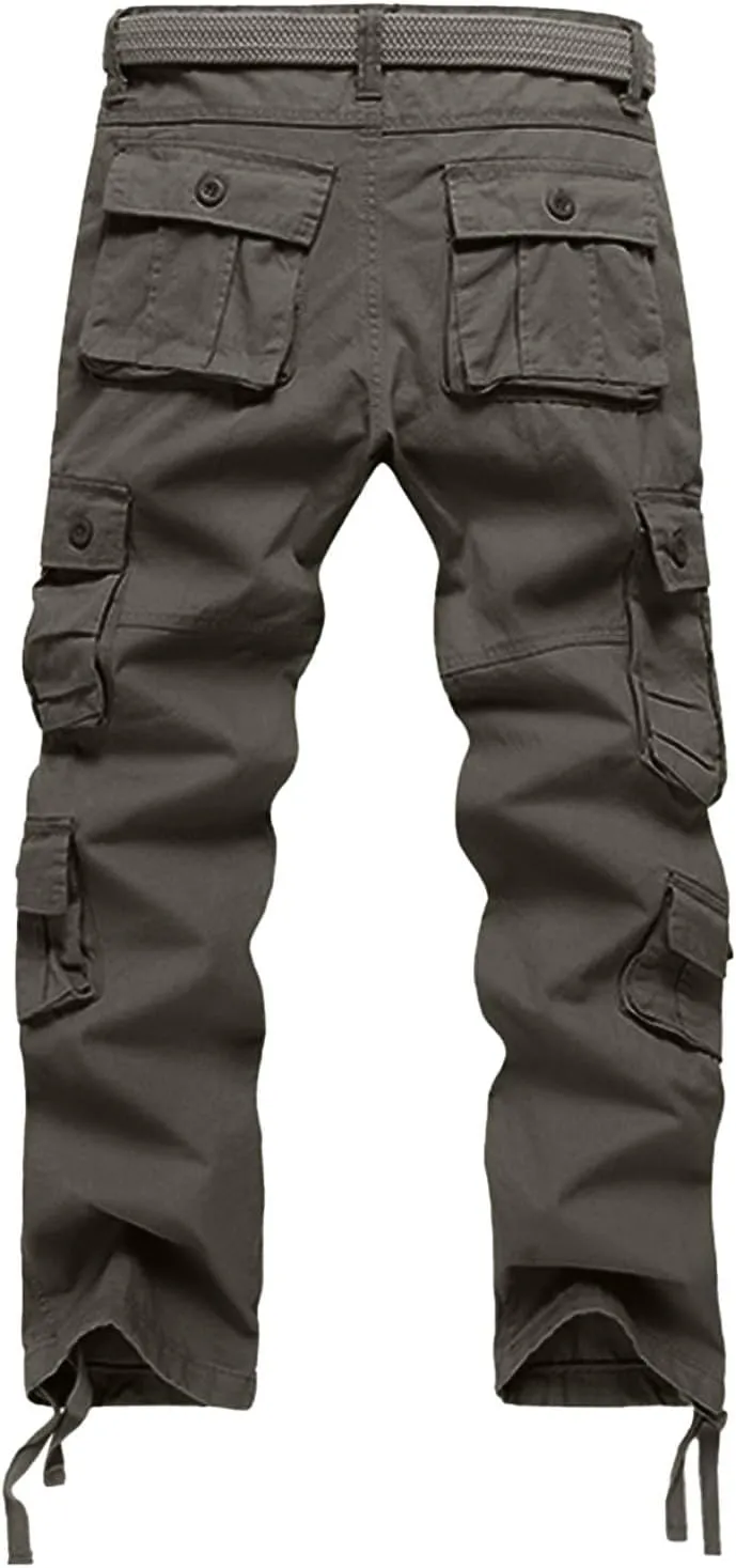 Men's Casual Cargo Pants - 2025 Loose Fit Multi-Pocket Summer Practical Outdoor Trousers.
