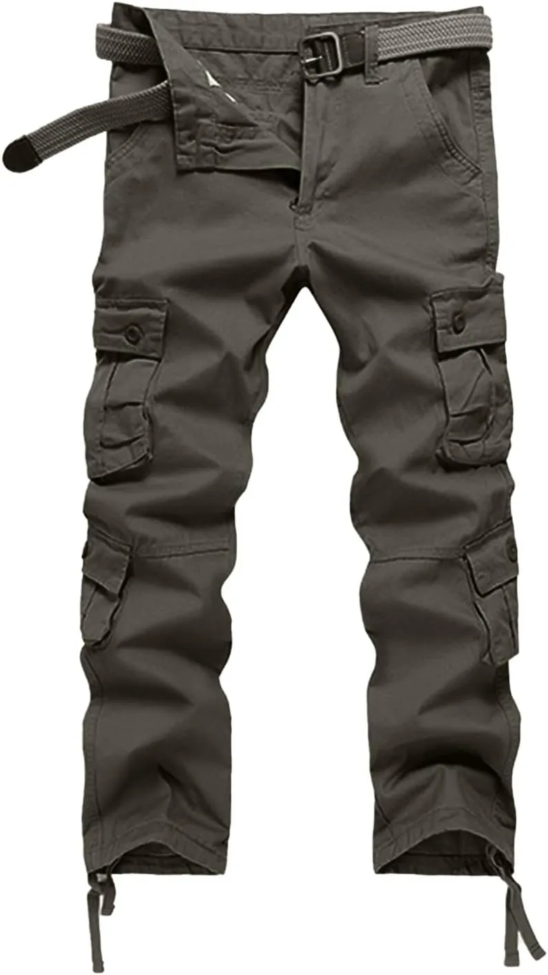 Men's Casual Cargo Pants - 2025 Loose Fit Multi-Pocket Summer Practical Outdoor Trousers.