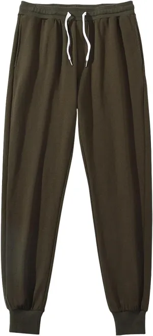 Mens Casual Sweatpants Drawstring Lightweight Joggers Lounge Pants Elastic Waistband Loose Fit Summer Pants