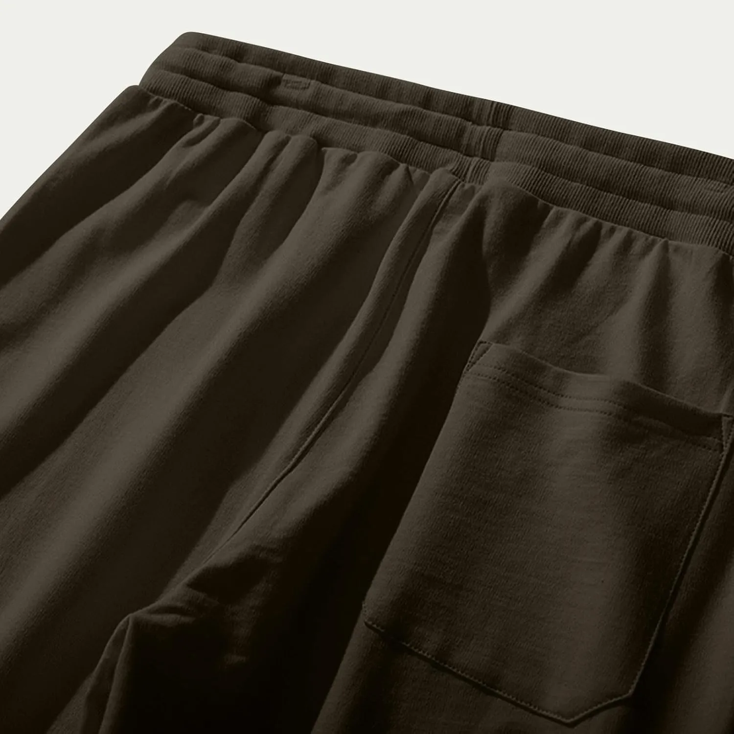 Mens Casual Sweatpants Drawstring Lightweight Joggers Lounge Pants Elastic Waistband Loose Fit Summer Pants
