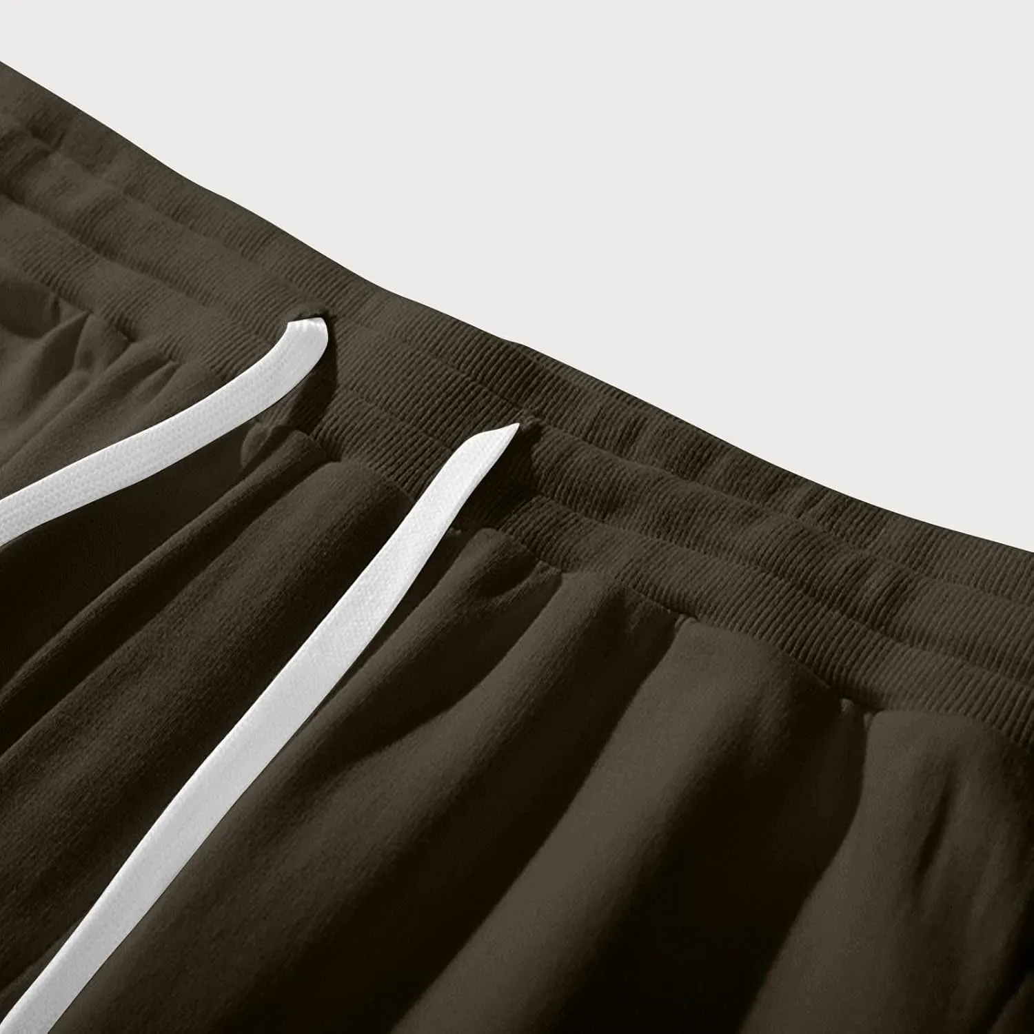 Mens Casual Sweatpants Drawstring Lightweight Joggers Lounge Pants Elastic Waistband Loose Fit Summer Pants