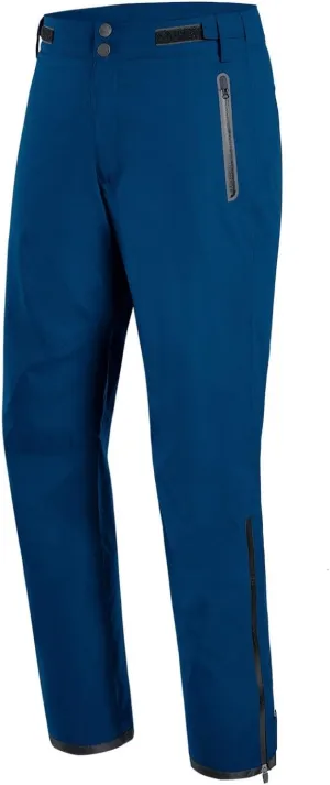 Men's Golf Pants Waterproof Comfort-Fit Rain Pants Lightweight Breathable Hiking Pants with Pockets