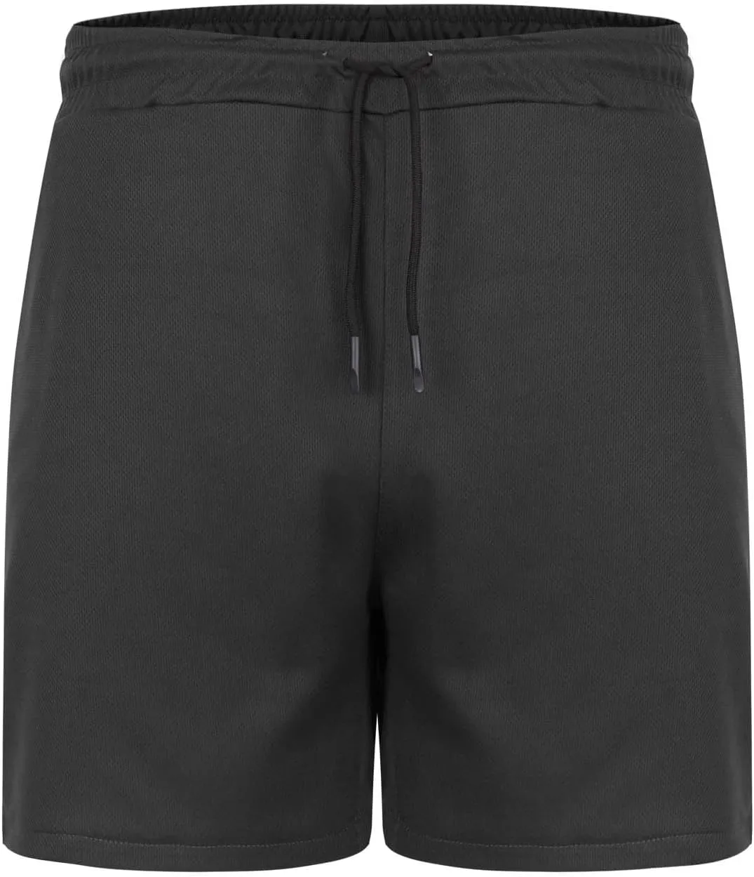 Mens Quick Dry Mesh Breathable Shorts, Drawstring Zipper Pockets Athletic Running Short, 3 Inch Workout Gym Shorts