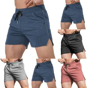 Mens Running Athletic Shorts Mesh Quick Dry Shorts Drawstring Pants Stretchy Gym Sport Shorts Comfy Breathable Short