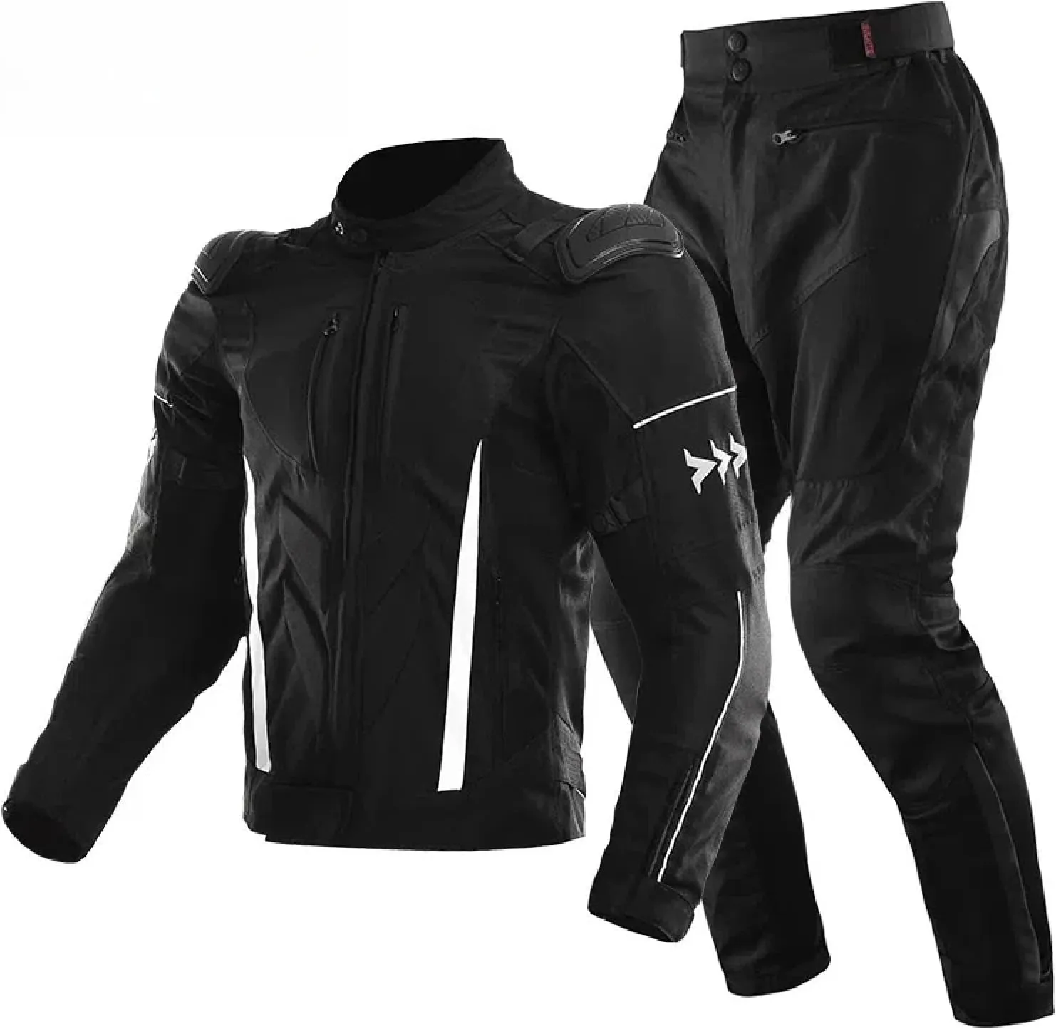 Motorcycle Riding ClothesRoad Protective Racing SuitsSummer Breathable Motorcycle Gear Men's Jacket Set