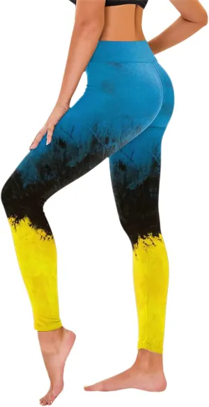 Multi Color Leggings for Women Butt Lift Jeans for Women Christmas Yoga Pants with Pockets