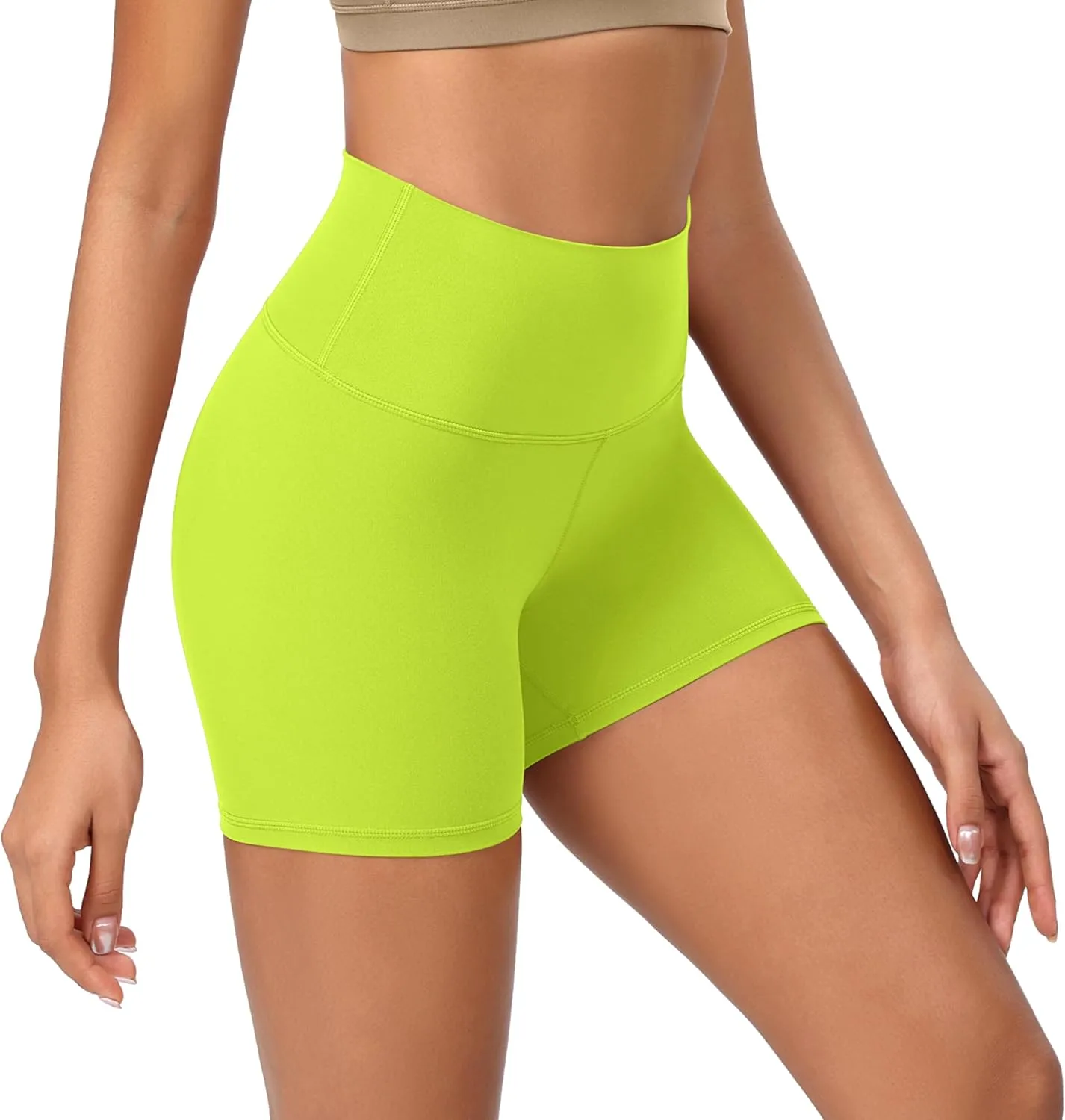 ODODOS ODCLOUD Lounge Yoga Shorts for Women- 4" / 6" / 8" /10" High Waist Buttery Soft Biker Shorts