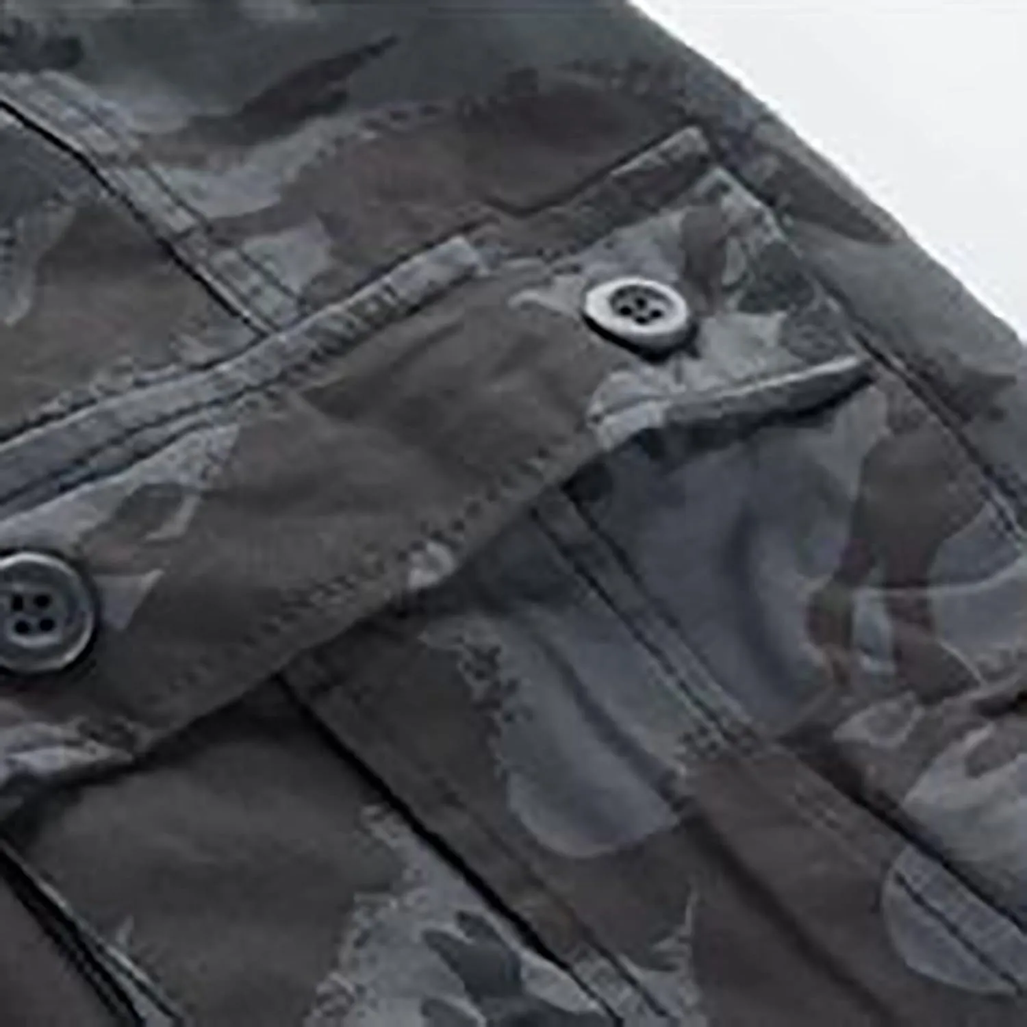 Ripstop Tactical Pants Men's Lightweight Camo Parachute Trousers Hiking Casual Cargo Pants with Multi Pockets