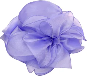 Spring Summer Mesh Sunshade Hat Flower Temperament Wedding Dress Hat Sun Dome Large Brim Hat Fashion Bag for