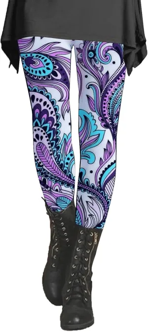 Striped Leggings for Women Plus Size Leggings Women Buttery Soft Tight Pants for Women