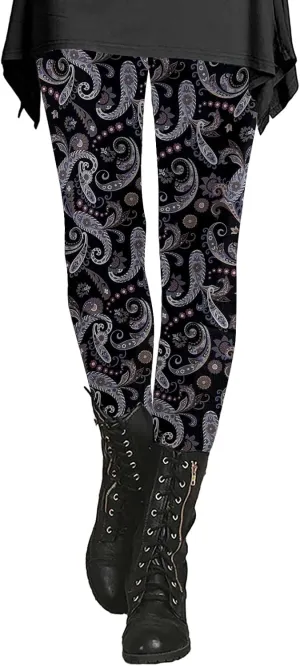 Striped Leggings for Women Plus Size Leggings Women Buttery Soft Tight Pants for Women