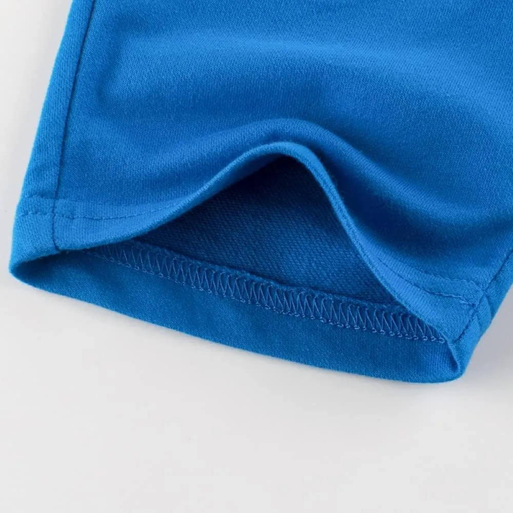 Toddler Boys Summer Knit Shorts with Pocket, 2/3/4 Pack Baby Pull-On Soft Active Shorts