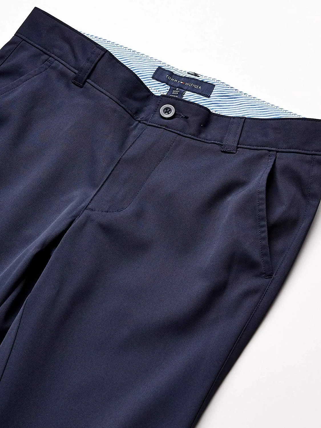 Tommy Hilfiger Boy's Performance Golf Pants, Breathable, Kids School Uniform Clothes