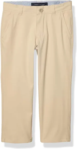 Tommy Hilfiger Boy's Performance Golf Pants, Breathable, Kids School Uniform Clothes