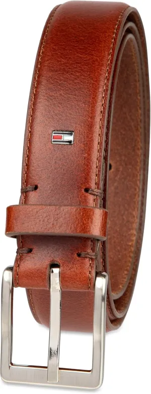 Tommy Hilfiger Men's Everyday Casual Jean Belt with Classic Harness Buckle