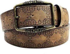 TOPACC Womens Western Belts for Jeans Cowgirl Belt with Buckle Girls Country Belt for Pants Dresses