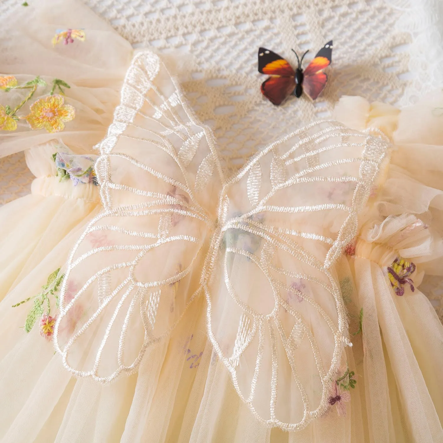 TTYAOVO Toddler Baby Dress Birthday Party Tulle Girl Dresses