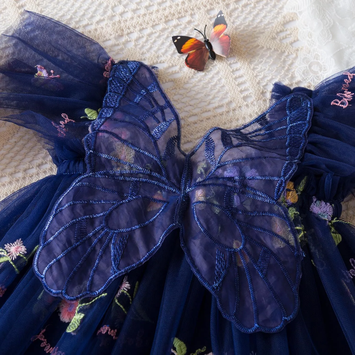 TTYAOVO Toddler Baby Dress Birthday Party Tulle Girl Dresses
